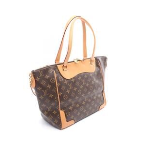 Louis Vuitton Estrella Monogram Tote Bag Canvas Leather Brown